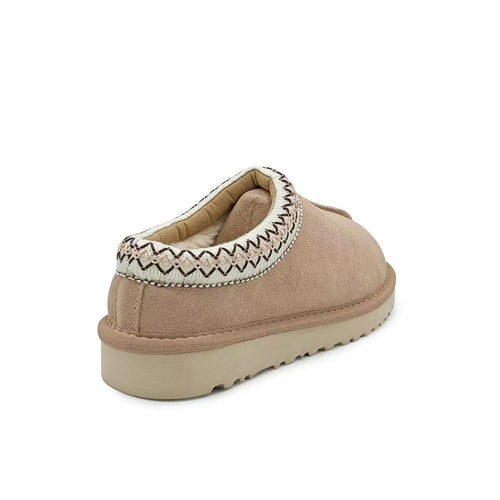 Furry Woman Clogs for Indoor Outdoor Fuzzy Cozy Short Ankle Shoes