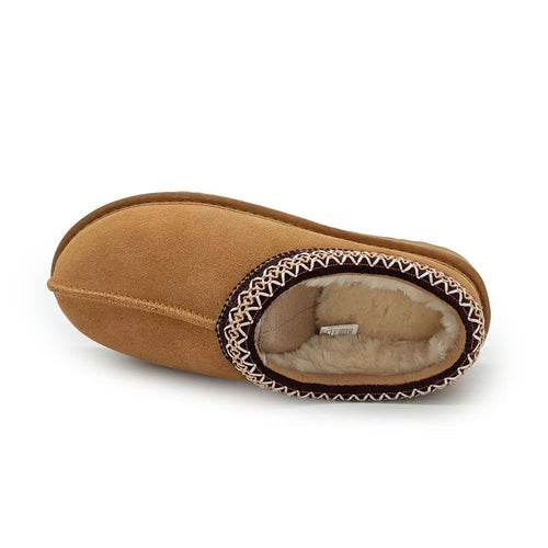Furry Woman Clogs for Indoor Outdoor Fuzzy Cozy Short Ankle Shoes