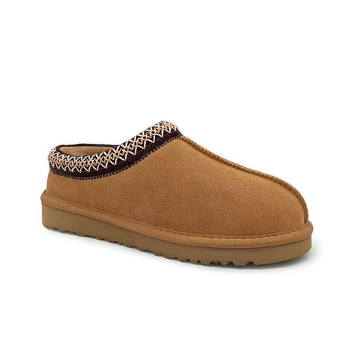 Furry Woman Clogs for Indoor Outdoor Fuzzy Cozy Short Ankle Shoes
