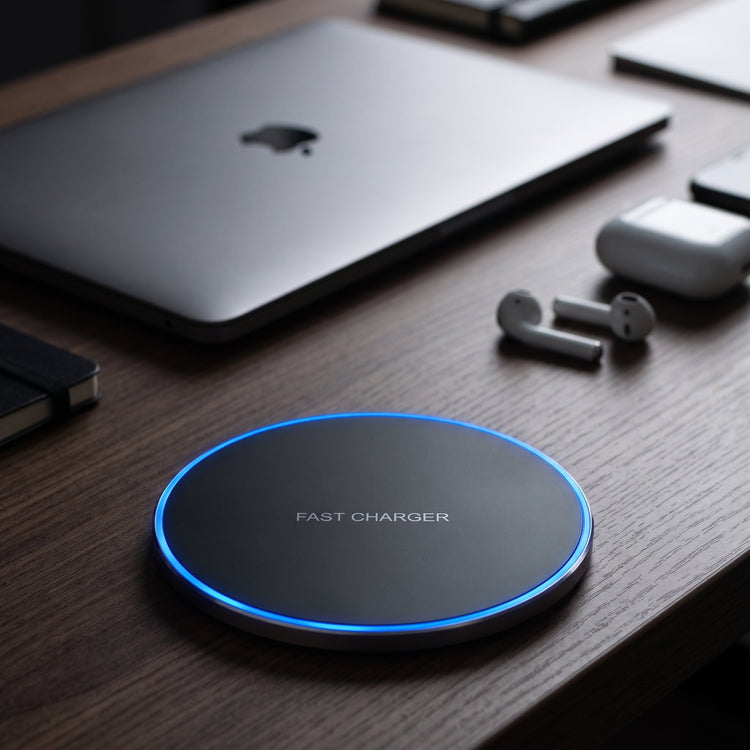 Wireless Charging Pad — Modern Desk Lifestyle | Generated by Modelize